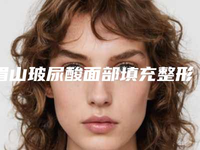 眉山玻尿酸面部填充整形医院排名top18强硬核推荐(眉山面部填充医院排名前18,推荐强烈的玻尿酸整形医院)