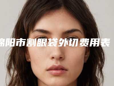 绵阳市割眼袋外切费用表明细新上线-绵阳市割眼袋外切价格大约一共多少