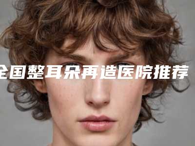 全国整耳朵再造医院推荐:整耳朵再造医院前50佳靠谱介绍