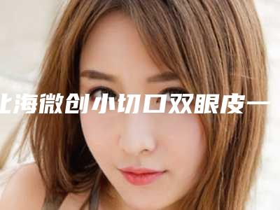 北海微创小切口双眼皮一次可以管多久