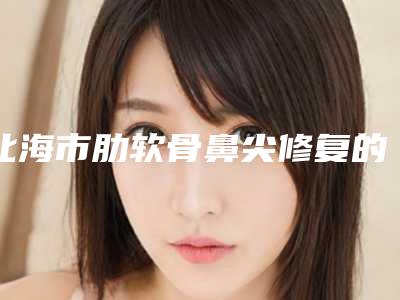 北海市肋软骨鼻尖修复的医院-北海熠美医疗美容门诊部名列前茅~