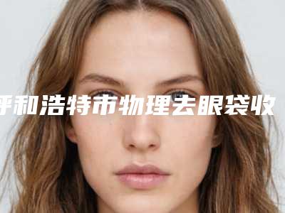 呼和浩特市物理去眼袋收费标准速度一览-呼和浩特市物理去眼袋大概需要费用是多少钱