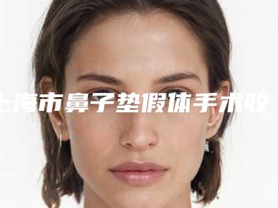 上海市鼻子垫假体手术收费标准(详情)-均价鼻子垫假体手术20005元