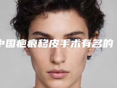 中国疤痕移皮手术有名的医生：疤痕移皮手术医生前50强看过来