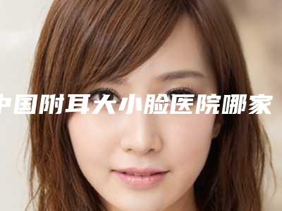 中国附耳大小脸医院哪家好:附耳大小脸医院前50名权威介绍