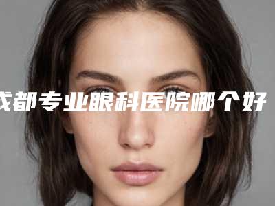 成都专业眼科医院哪个好[成都专业眼科医院哪个好一点]