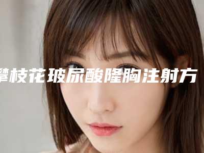 攀枝花玻尿酸隆胸注射方法快速又安全