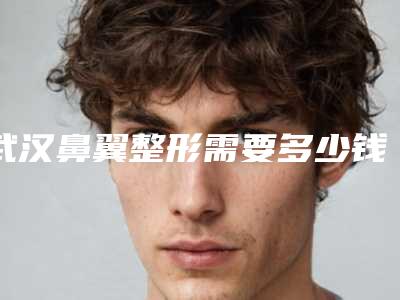 武汉鼻翼整形需要多少钱(鼻翼整形手术多少钱)