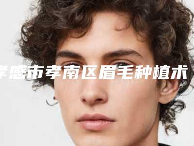 孝感市孝南区眉毛种植术比较靠谱的医生排名「孝感市孝南区眉毛种植术8位很火的整形医生结果预测」