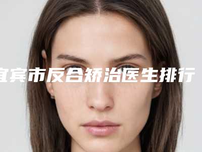 宜宾市反合矫治医生排行技术靠谱吗-宜宾市反合矫治整形医生