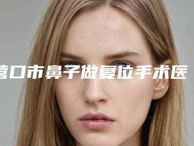 营口市鼻子做复位手术医生排行前十名名单流出-营口市鼻子做复位手术医生